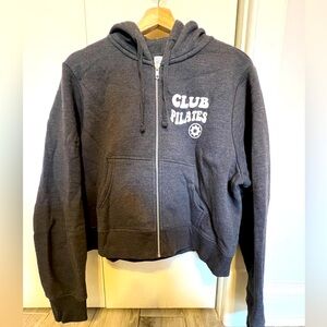 Club Pilates 🩶 Zip Up Hoodie